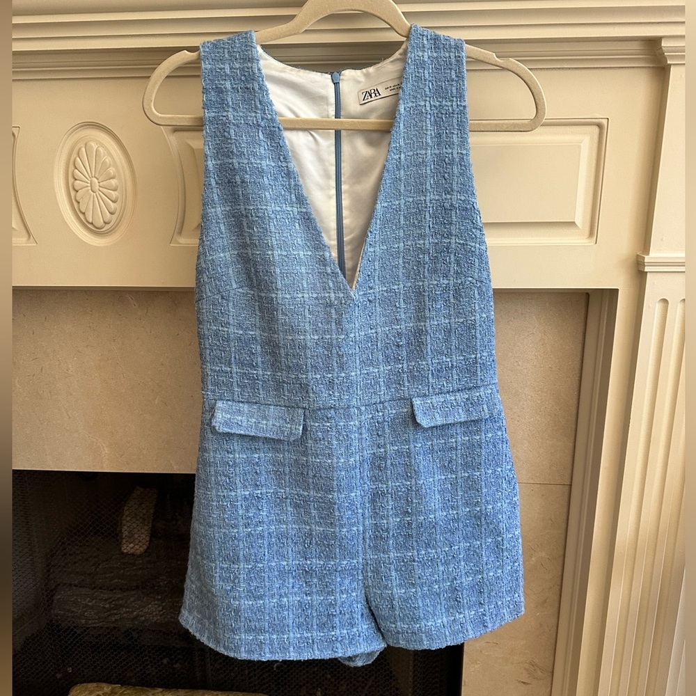 Zara Tweed Romper